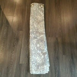 New pair of Pier 1 grommet curtains 50x84 in